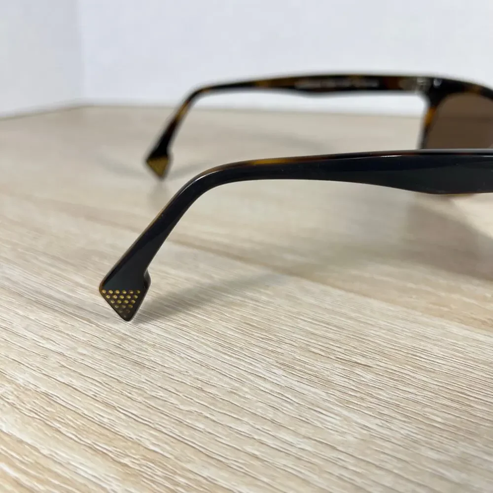 State Sheridan Gray Tort Sunglasses 50-19-140 Made in USA